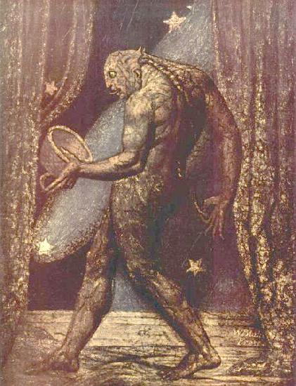 William Blake The Ghost of a Flea Germany oil painting art